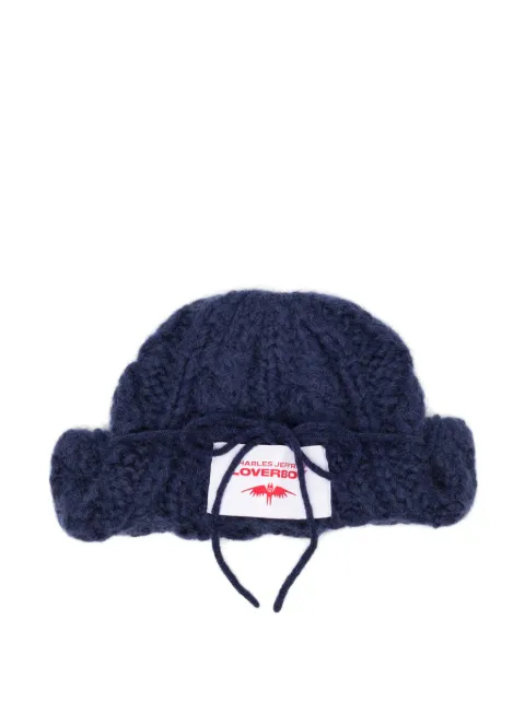 Charles Jeffrey Loverboy chunky aviator beanie