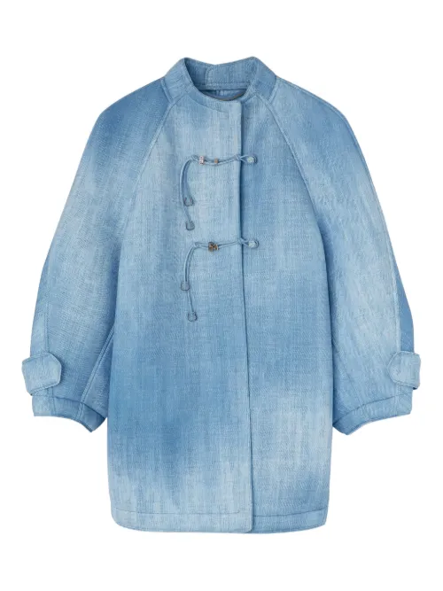 Veste imprimée en jean - Ermanno Scervino - Modalova