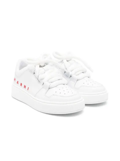Marni Kids leather sneakers