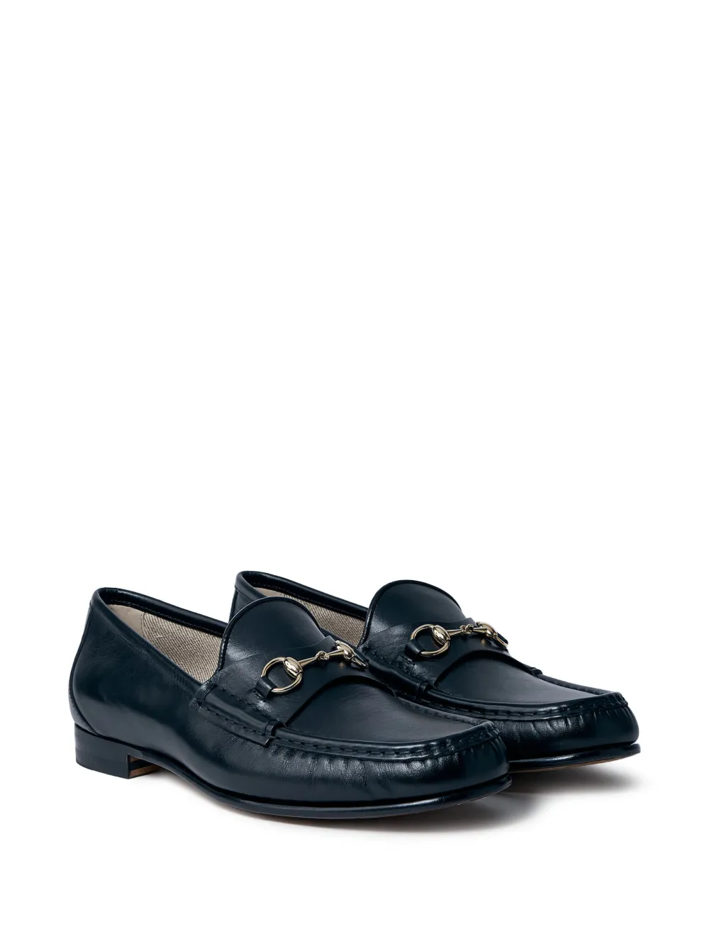 Gucci Horsebit leren loafers Zwart