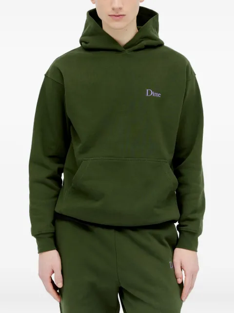 dime Felpa con logo piccolo e cappuccio