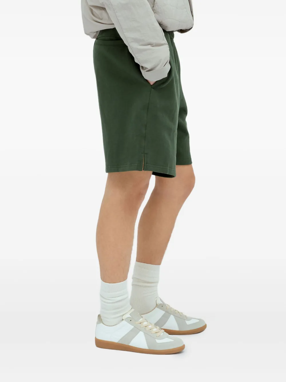 dime Trainingsshorts met trekkoord Groen