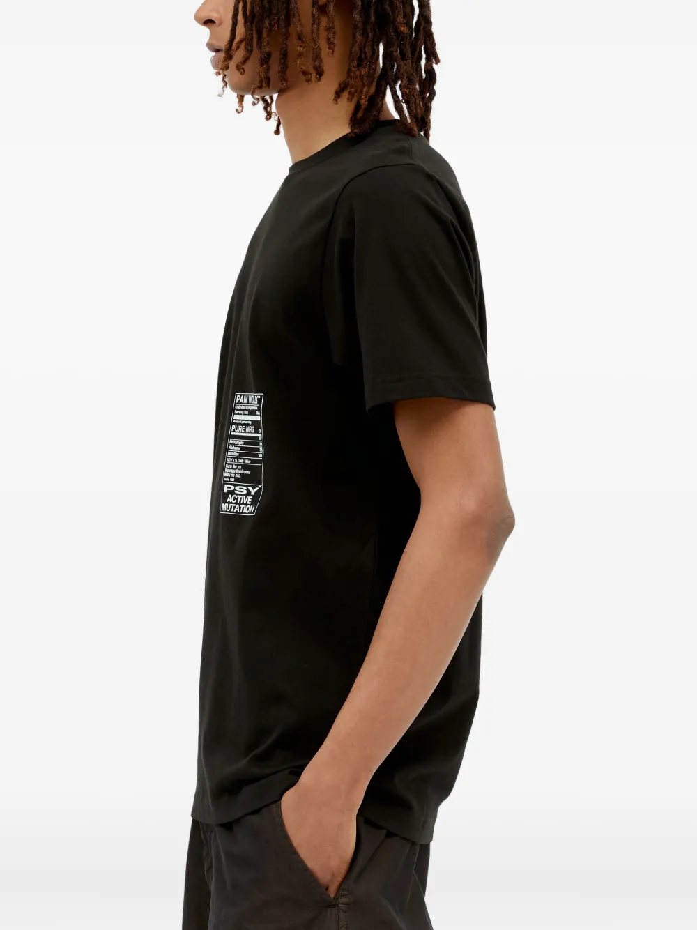 Perks And Mini Graphic-print Crew-neck T-shirt In Black
