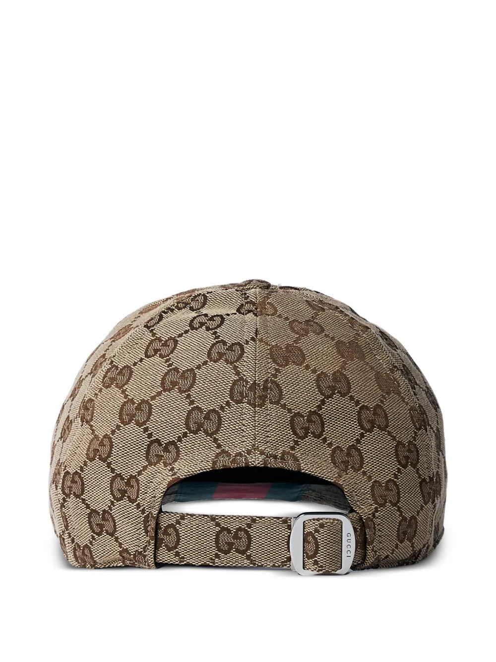 Gucci Gg Monogram Baseball Cap In Brown