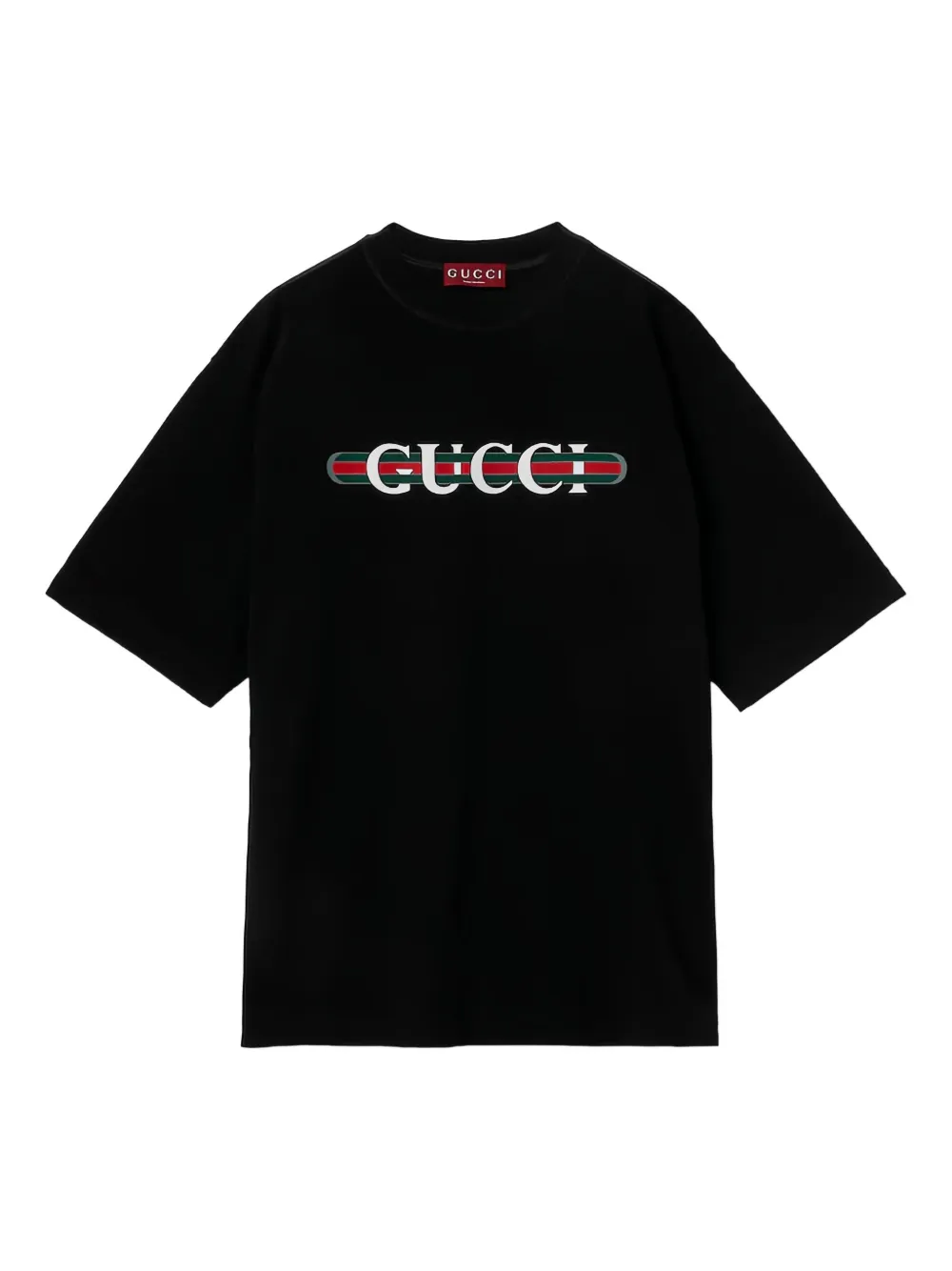 Gucci T-shirt met logoprint Zwart