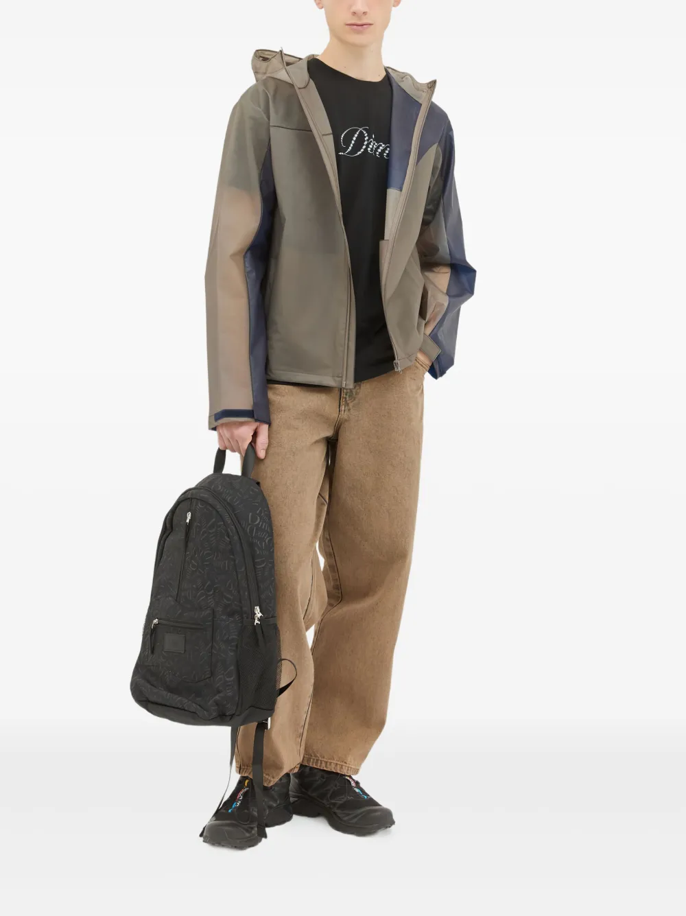 dime medium logo-print backpack | Image 2