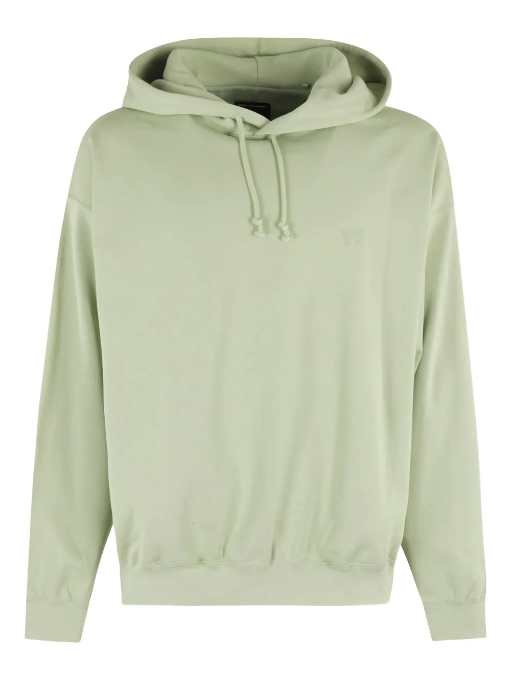 Y-3 drawstring hoodie | Green | Image 1