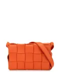 Bottega Veneta Pre-Owned 2012-2024 Nappa Intrecciato Cassette crossbody bag - Orange