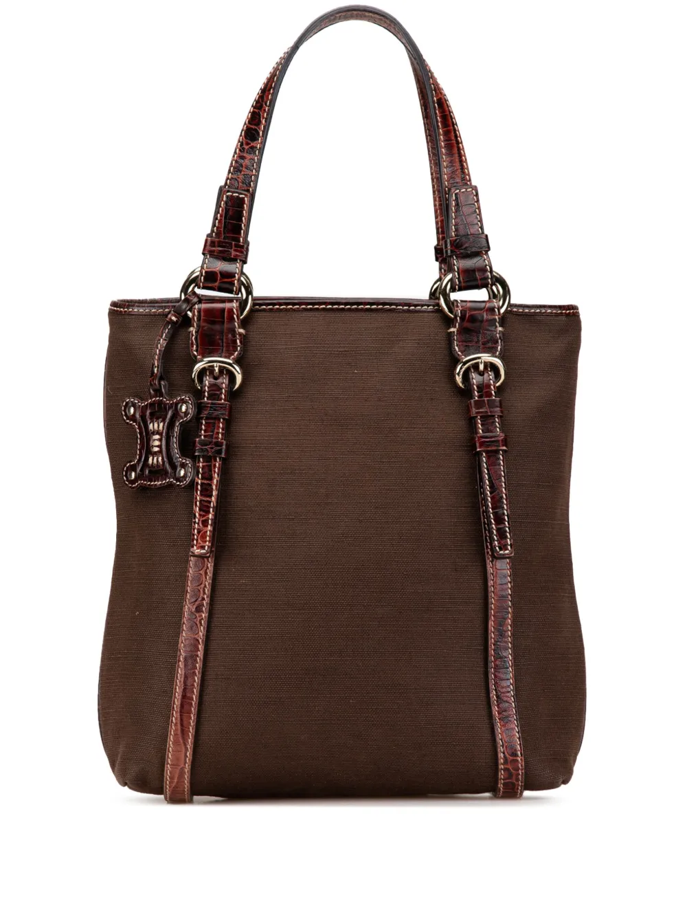 Céline Pre-Owned 2007 キャンバス ハンドバッグ - ブラウン Céline Pre-Owned 2007 キャンバス ハンドバッグ - ブラウン
