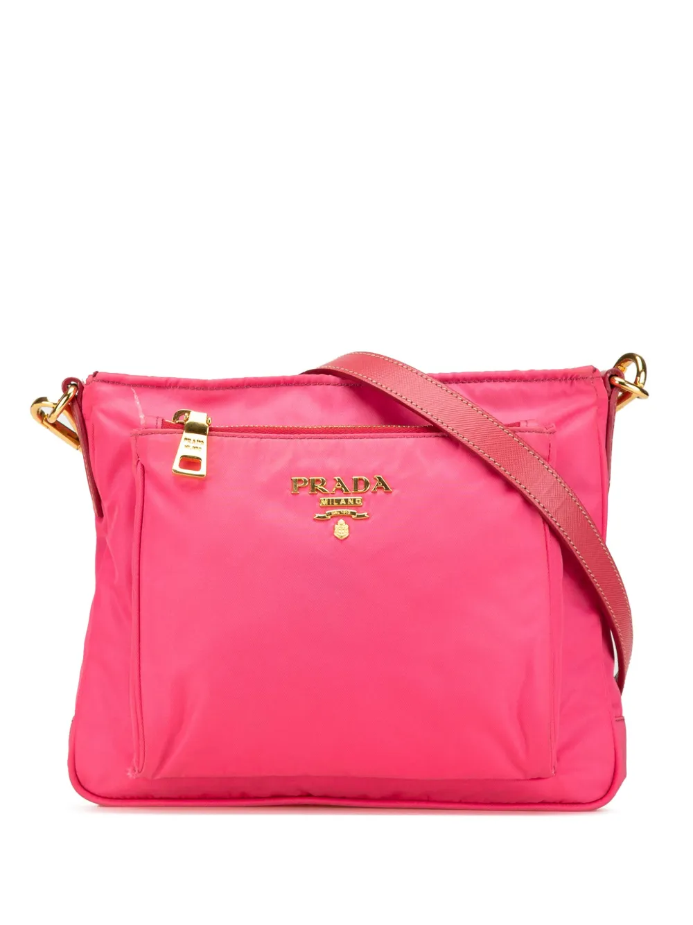 Prada Pre-Owned bolsa crossbody Tessuto con cierre en la parte superior 2010-2023 | rosado | Image 1