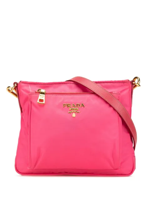 Prada Pre-Owned 2010-2023 Tessuto Zip Top crossbody bag
