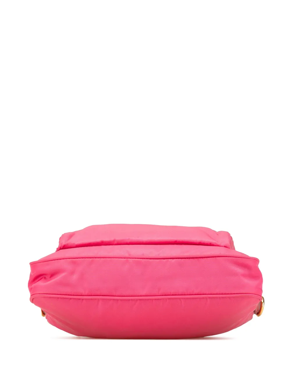Pre-owned Prada 2010-2023 Tessuto Zip Top Crossbody Bag In Pink