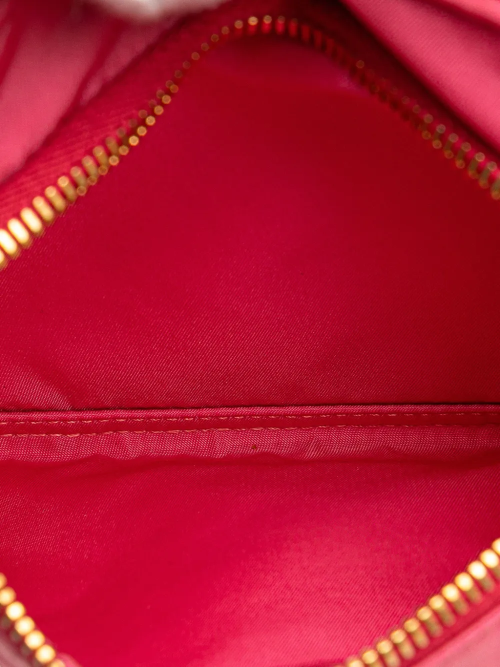 Pre-owned Prada 2010-2023 Tessuto Zip Top Crossbody Bag In Pink