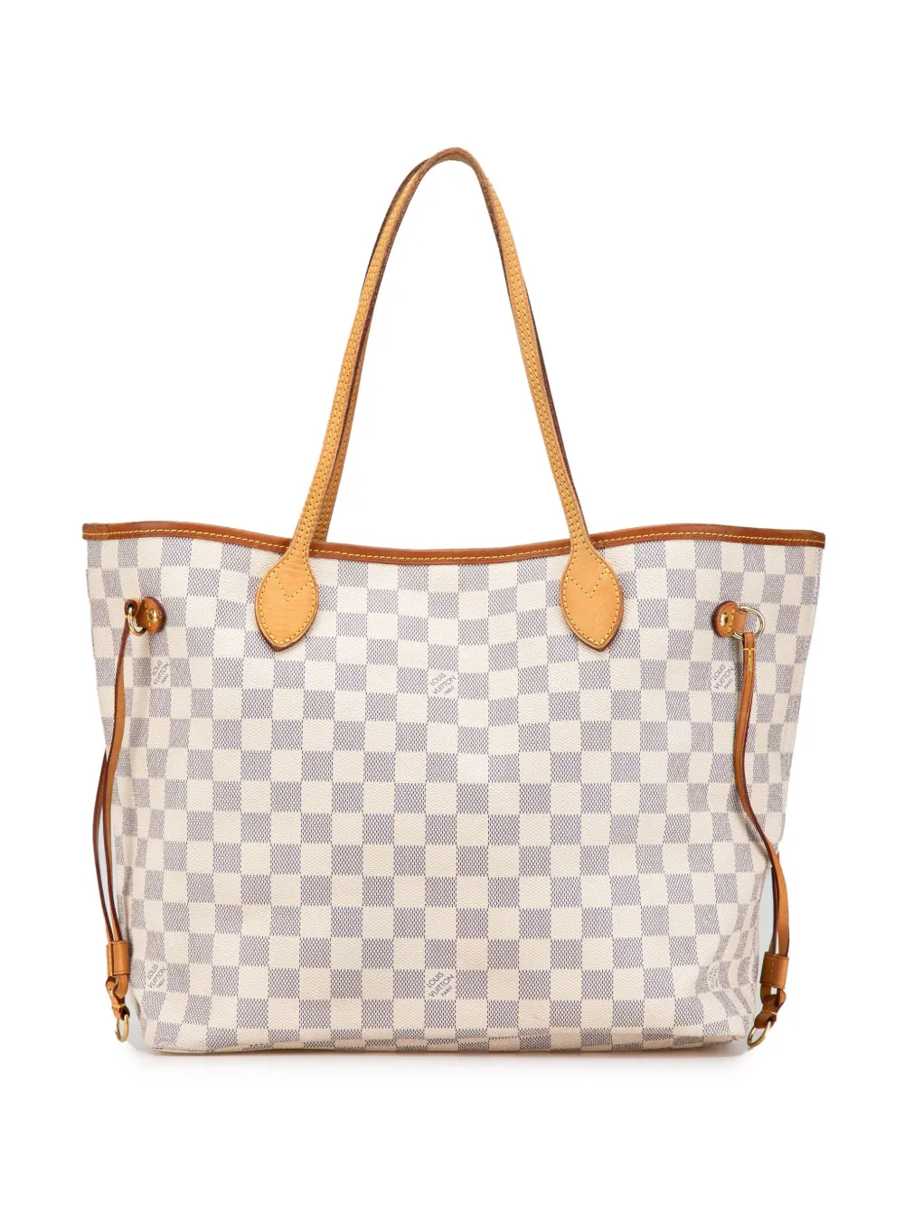 Louis Vuitton Pre-Owned 2010 ダミエ アズール ネヴァーフル MM トートバッグ - ブルー Louis Vuitton Pre-Owned 2010 ダミエ アズール ネヴァーフル MM トートバッグ - ブルー