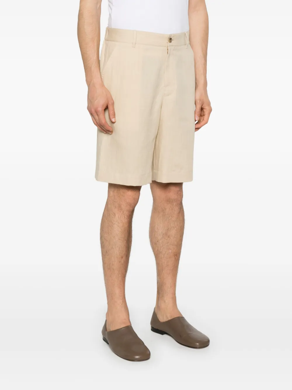 Paul Smith Linnen shorts Beige