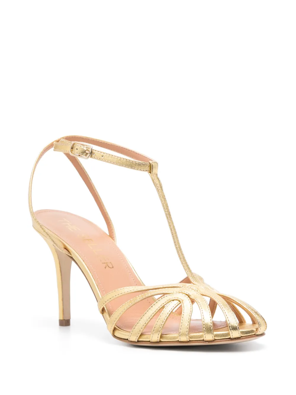 The Seller Leren sandalen - Goud