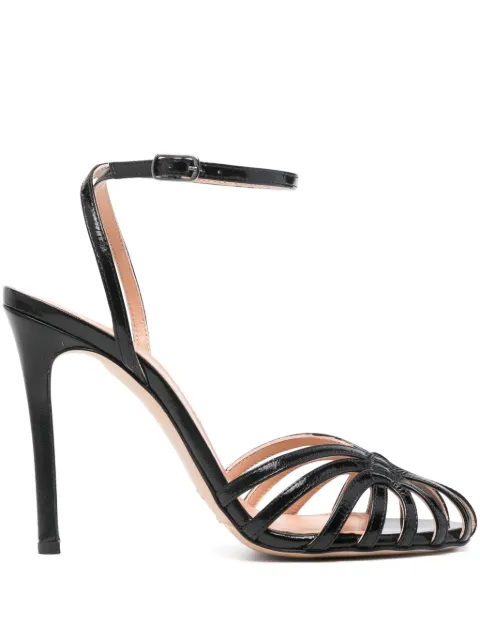 The Seller 100mm leather sandals