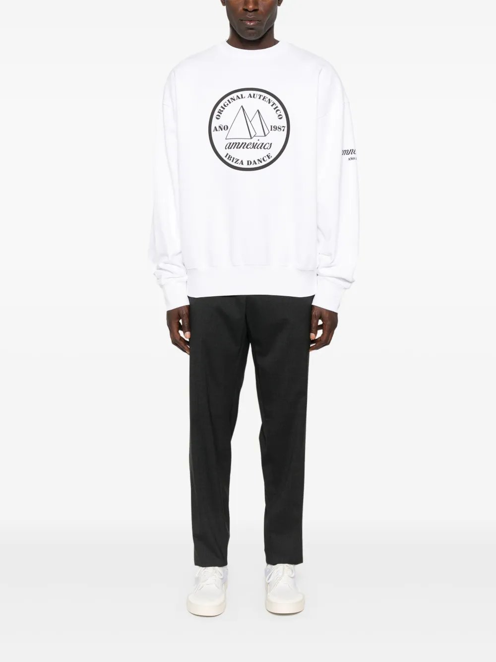 Bally cotton sweatshirt - Wit