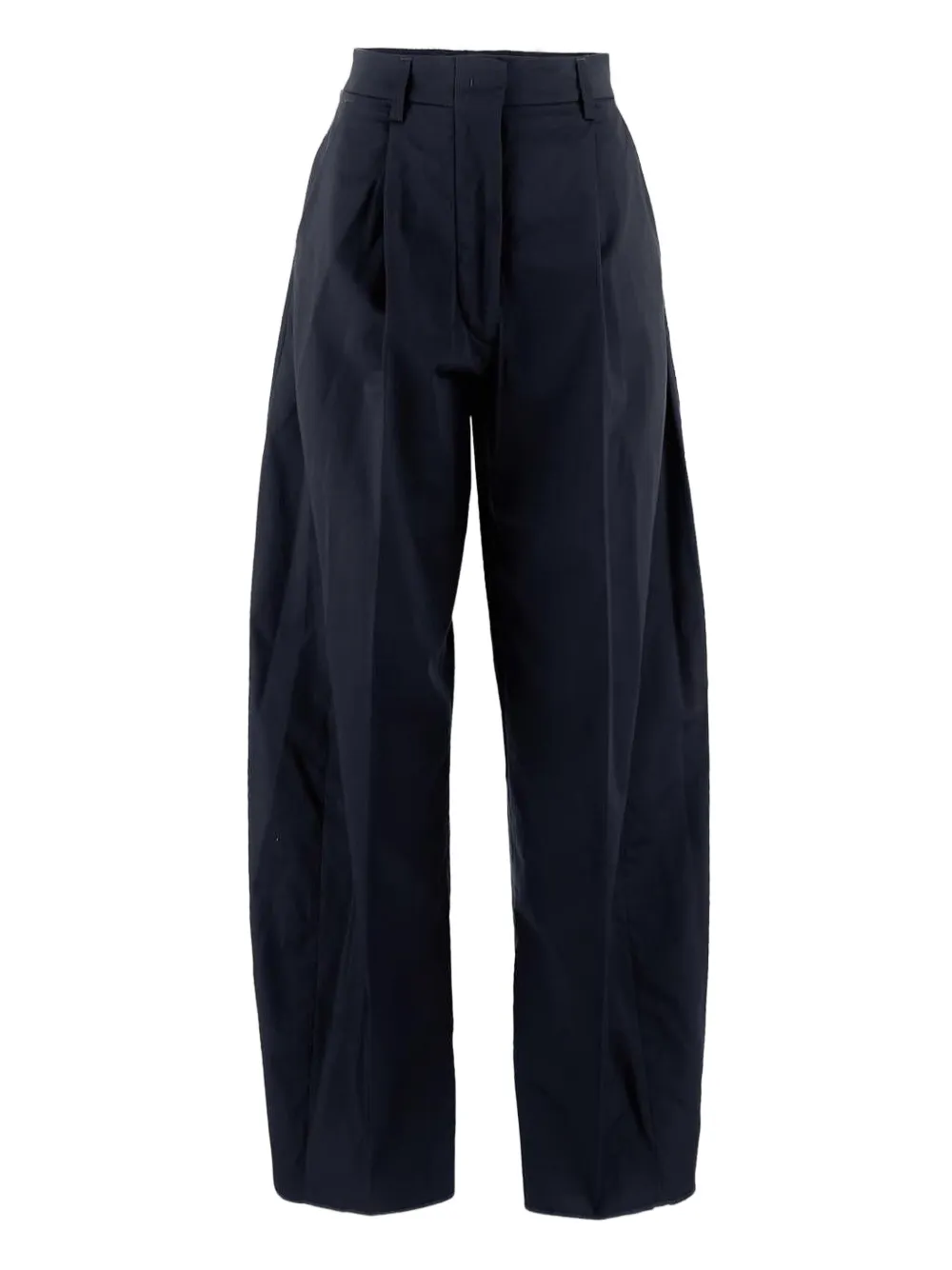 THELATEST Popeline broek Blauw