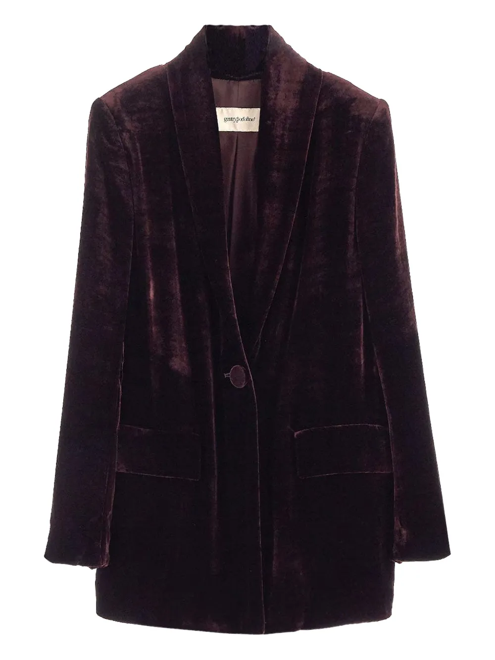 Gentry Portofino Blazer met enkele rij knopen Groen