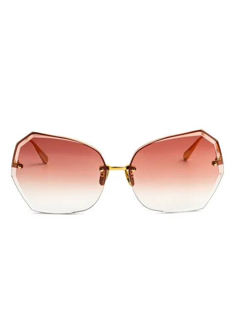 Linda Farrow geometric-frame sunglasses