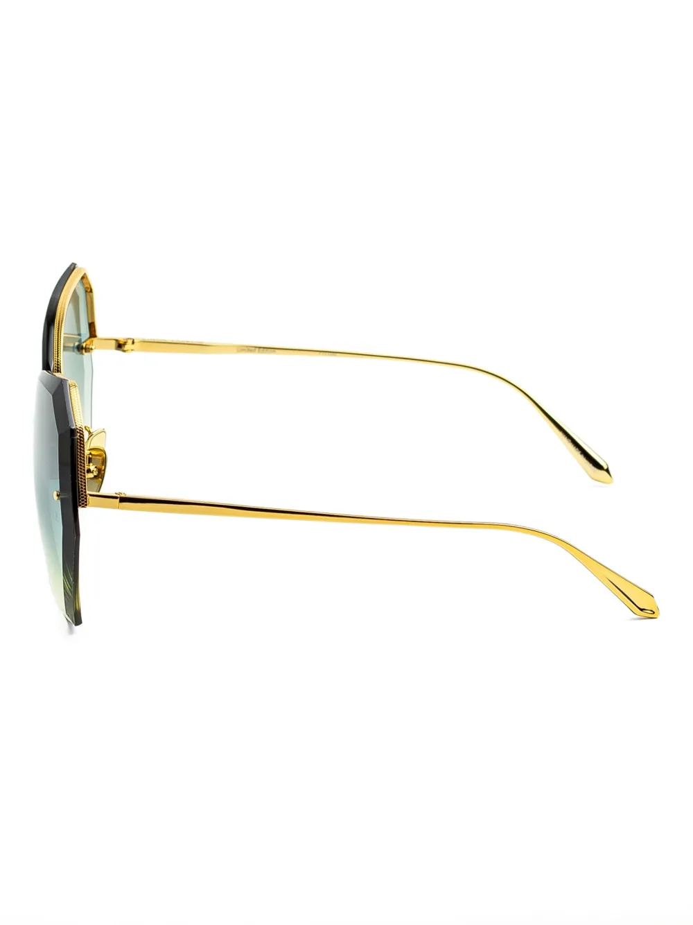 Linda Farrow Geometric-frame Sunglasses