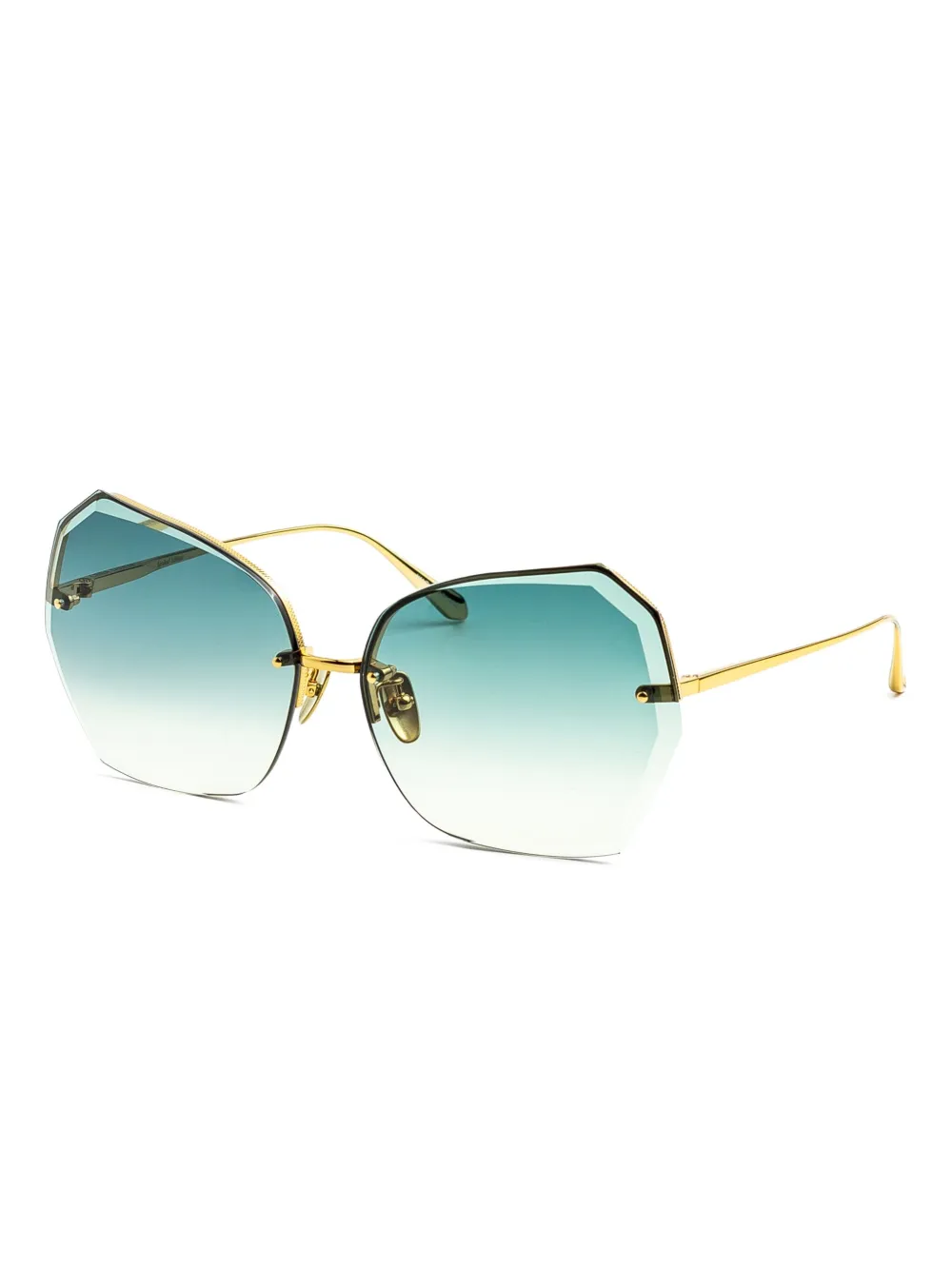 Linda Farrow geometric-frame sunglasses | Image 2
