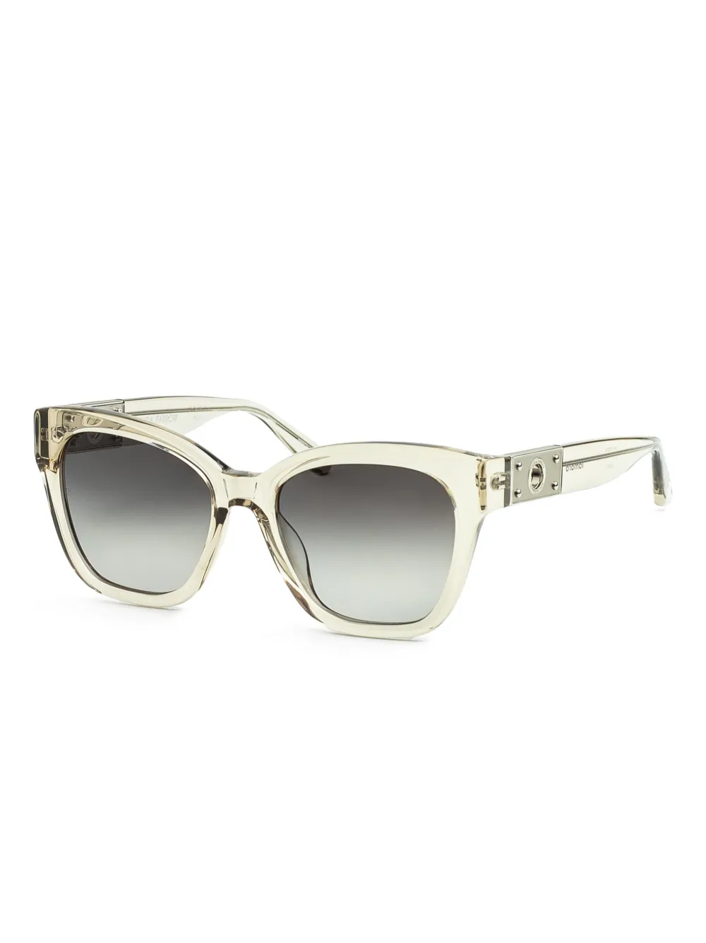 Linda Farrow square-frame sunglasses - Wit