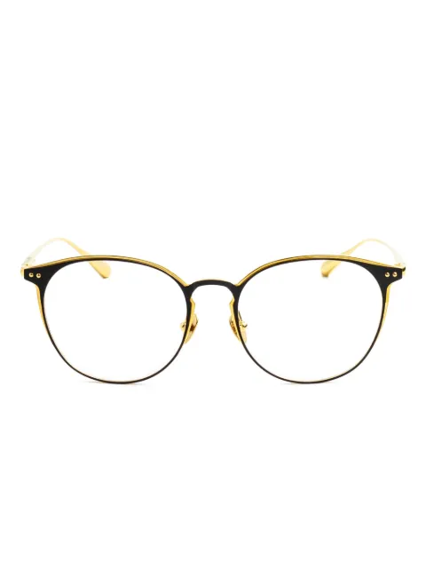 Linda Farrow round-frame glasses 