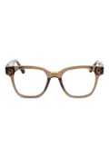 Linda Farrow square-frame glasses - Brown