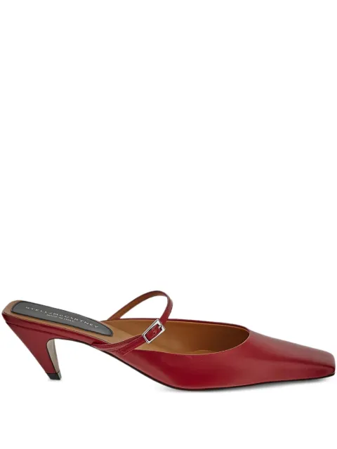 Stella McCartney slip-ons med fyrkantig tå