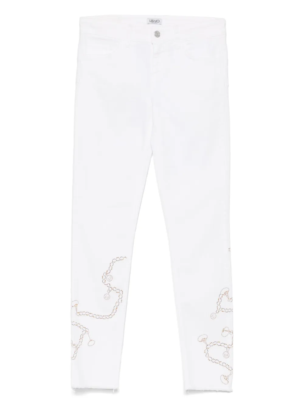 LIU JO jeans con apliques de strass | blanco | Image 1