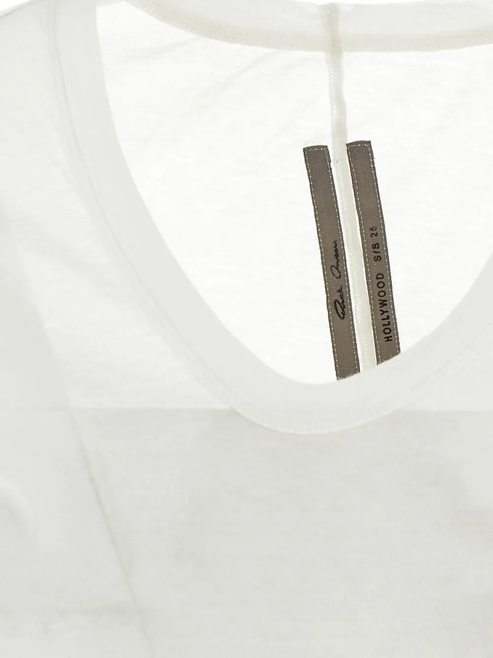 Rick Owens Katoenen T-shirt Wit