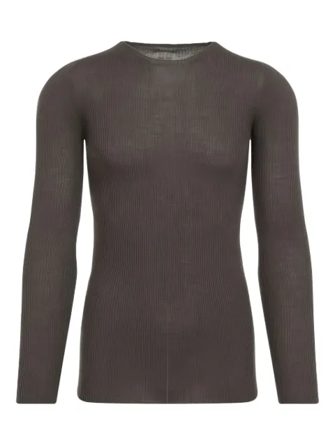 Rick Owens ribbed T-shirt