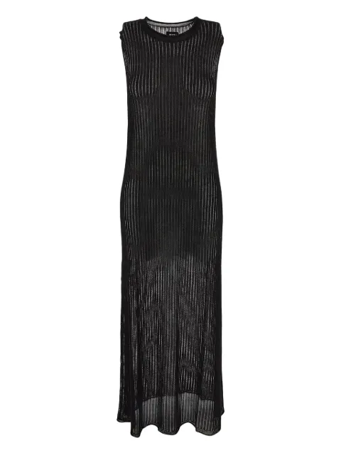 Fisico robe en maille nervurée