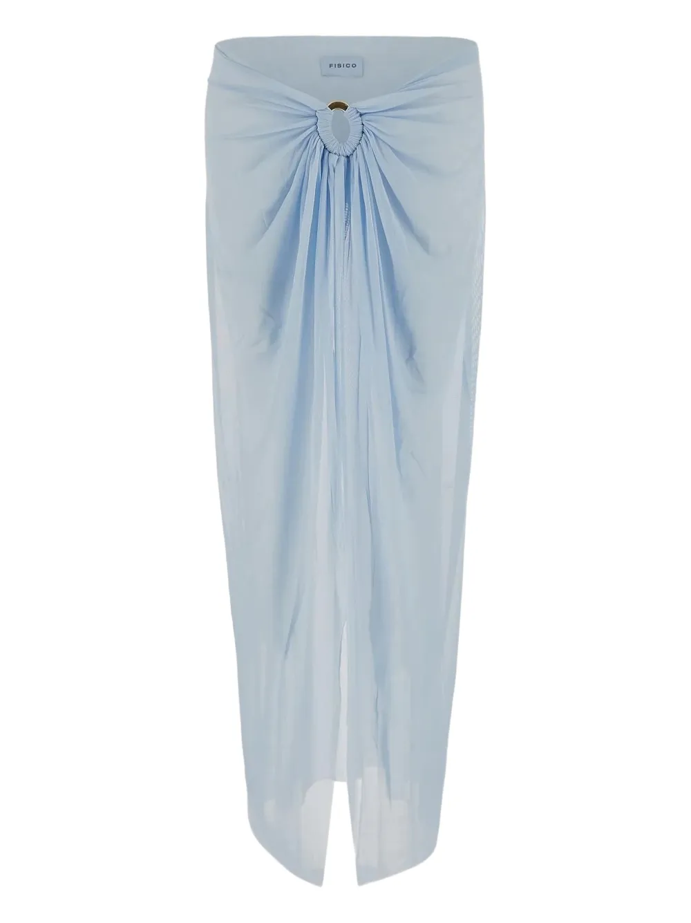 Fisico ruched-detailing skirt | Blue | Image 1