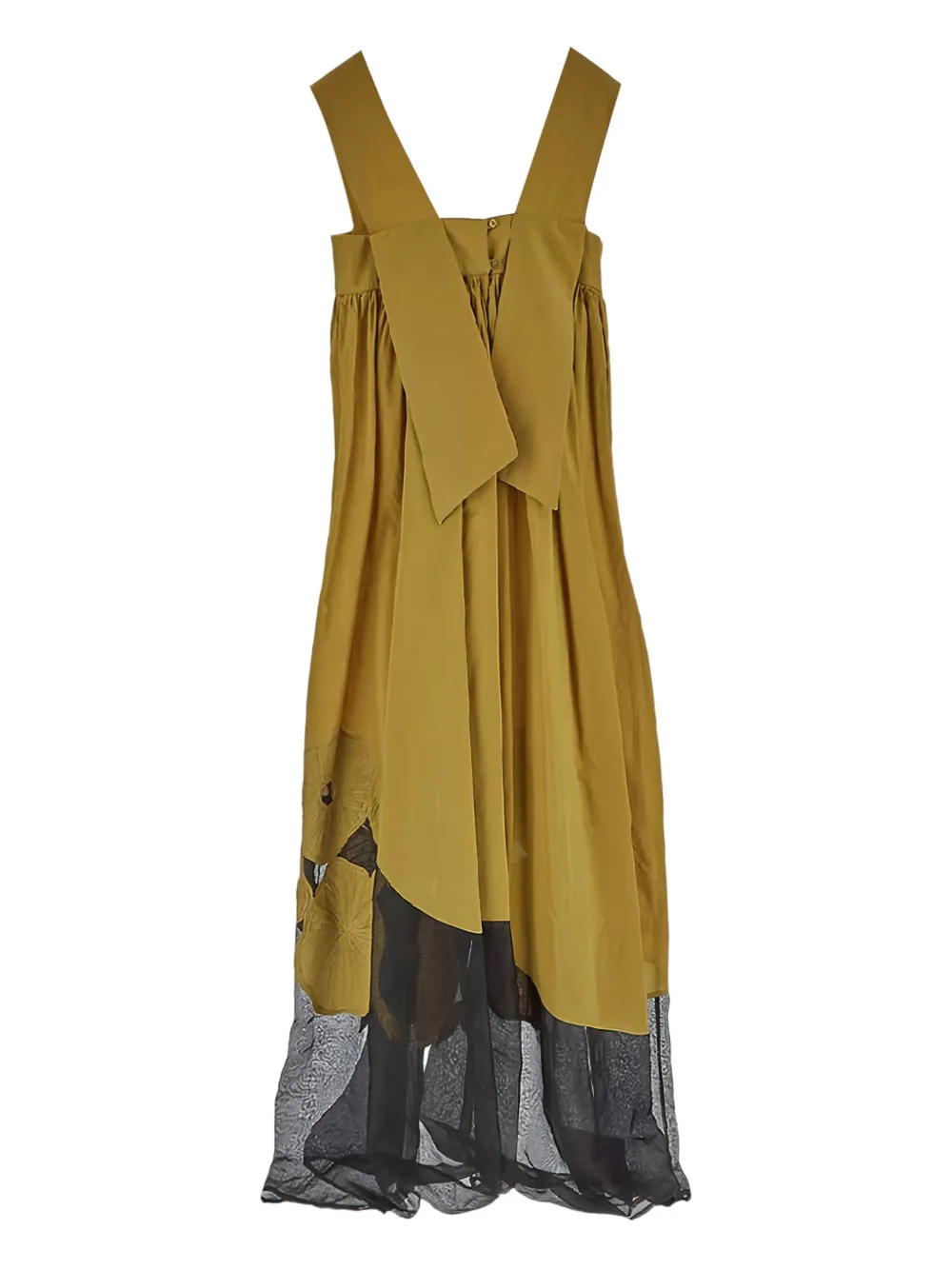 Gentry Portofino cotton dress - Geel