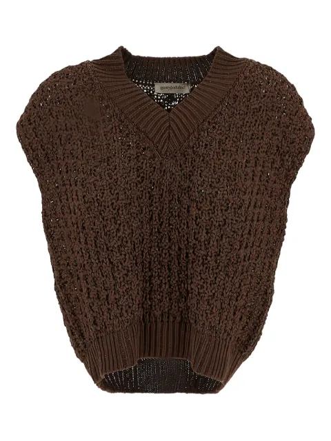 Gentry Portofino sleeveless knitted vest
