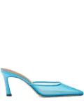 The Attico Juno mules - Blue