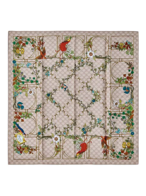 Gucci Seidenschal mit Print