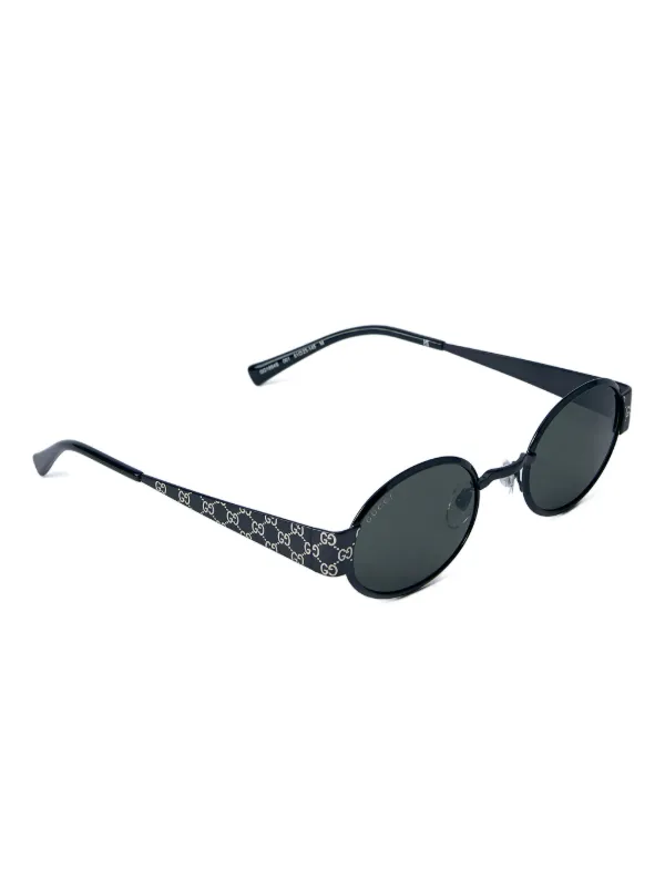 小物 GUCCI oval sunglasses black Oval frame sunglasses in black | GUCCI® ES