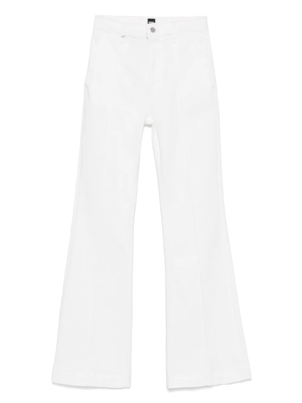 BOSS Flared jeans Wit