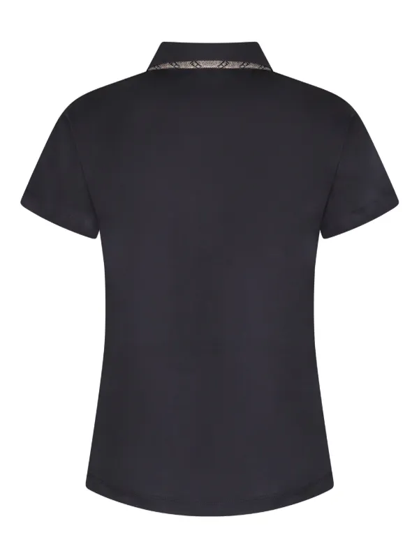 Herno Short Sleeve Polo Top | Blue | FARFETCH