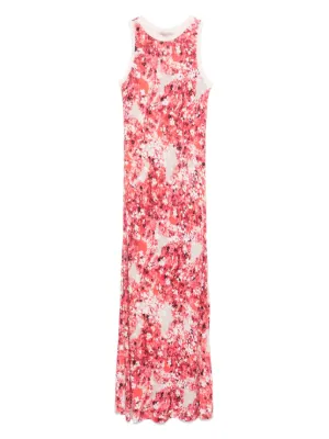 amara midi dress princess polly Amara Embroidered Midi Dress Beige / XS