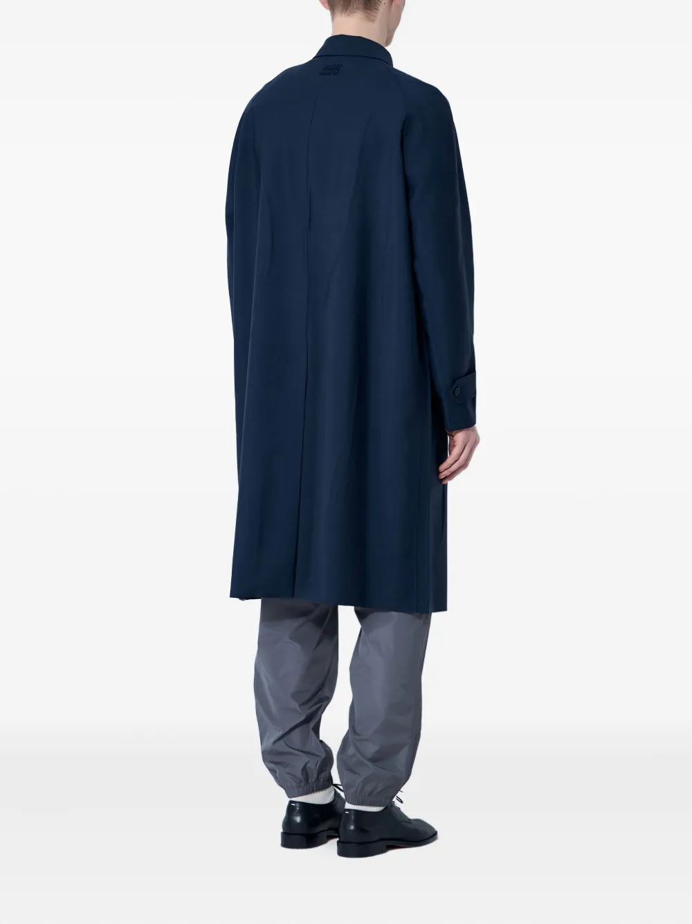  Miu Miu Single-breasted Coat - Blue 