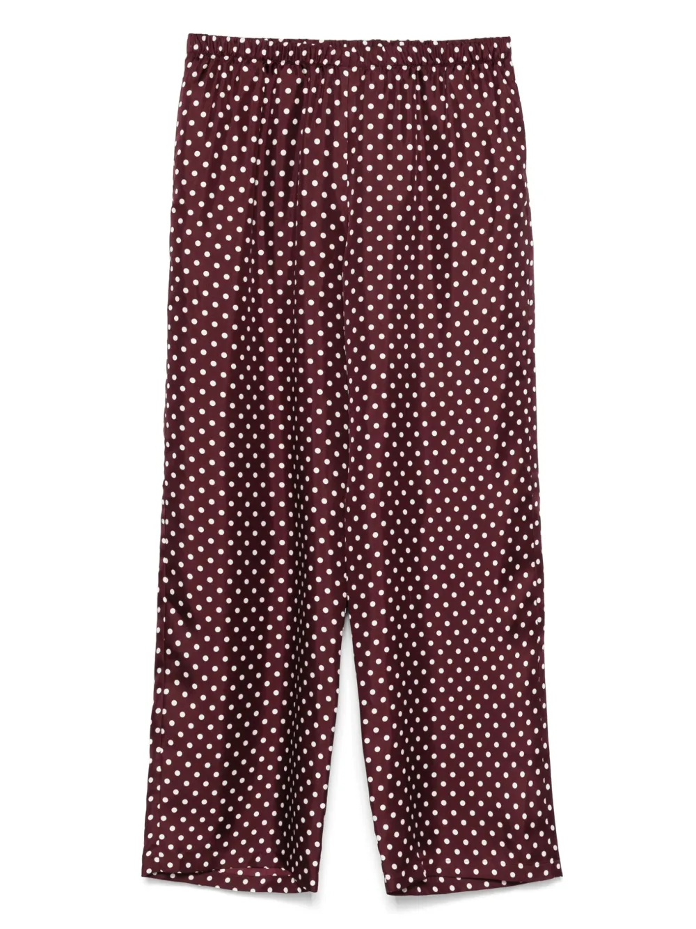LAURA-URBINATI ポルカドット パンツ - レッド LAURA-URBINATI ポルカドット パンツ - レッド