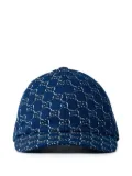 Gucci GG logo-motif baseball hat - Blue