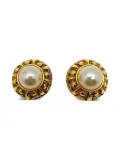 Jennifer Gibson Jewellery 1980s French Etruscan earrings - Gold