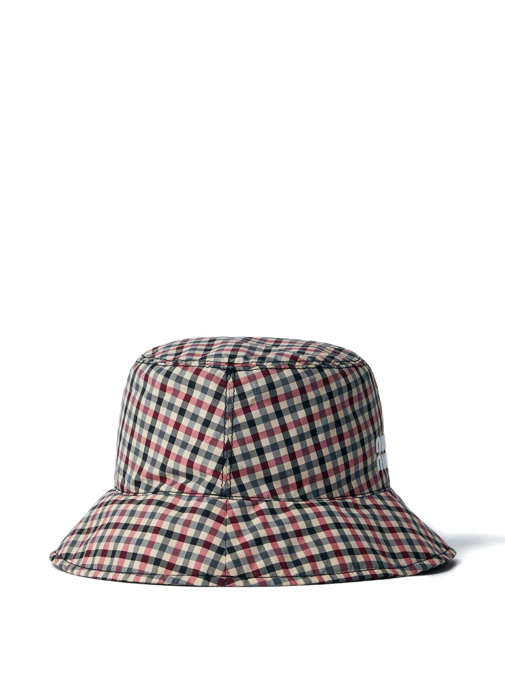 Miu Vichy vissershoed Bruin