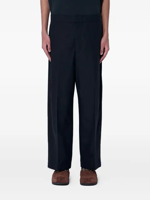 Gucci tailored-dart cotton trousers